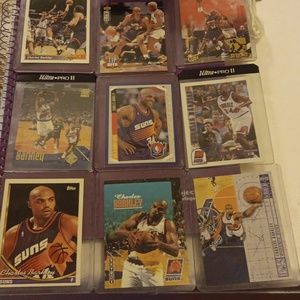 9 CHARLES BARKLEY CARDS